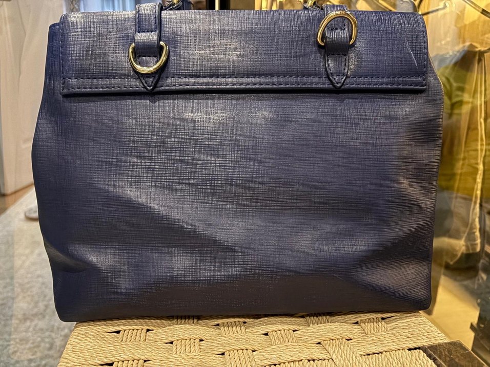 Mavi Deri Kadın Çanta - U.S. Polo Assn. - Görsel 2