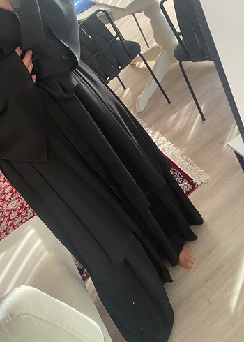 Kayra Kadın Kahverengi Uzun Salaş ferace abaya