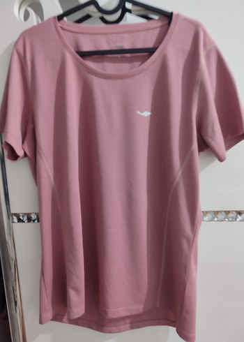 Lescon Pembe Kadın Günlük Oversize Tişört