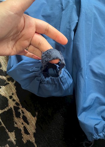 Mavi Yağmurluk ve tulum - Görsel 6