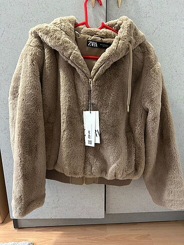 Zara peluş ceket