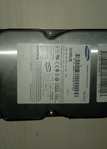 SAMSUNG 80GB HARDDİSK