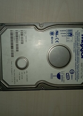 60GB HARDDİSK 