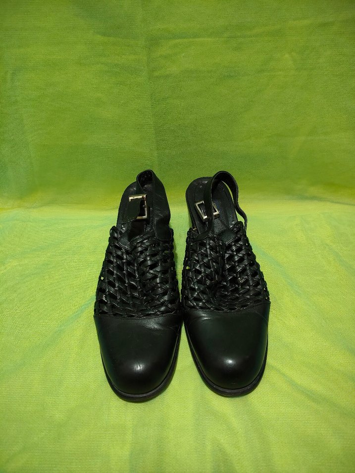 Klasik Siyah kadın Sandalet - Görsel 4