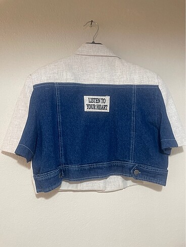 s Beden camel Renk Crop ceket