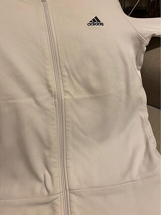 38 Beden beyaz Renk Adidas sweatshirt