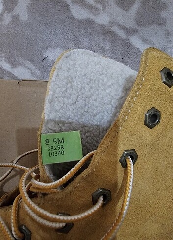 39,5 Beden sarı Renk Orijinal Timberland 