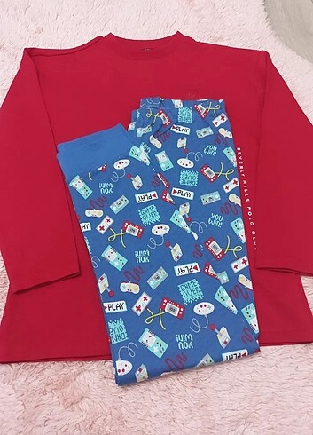 Erkek çocuk pijama takımı 