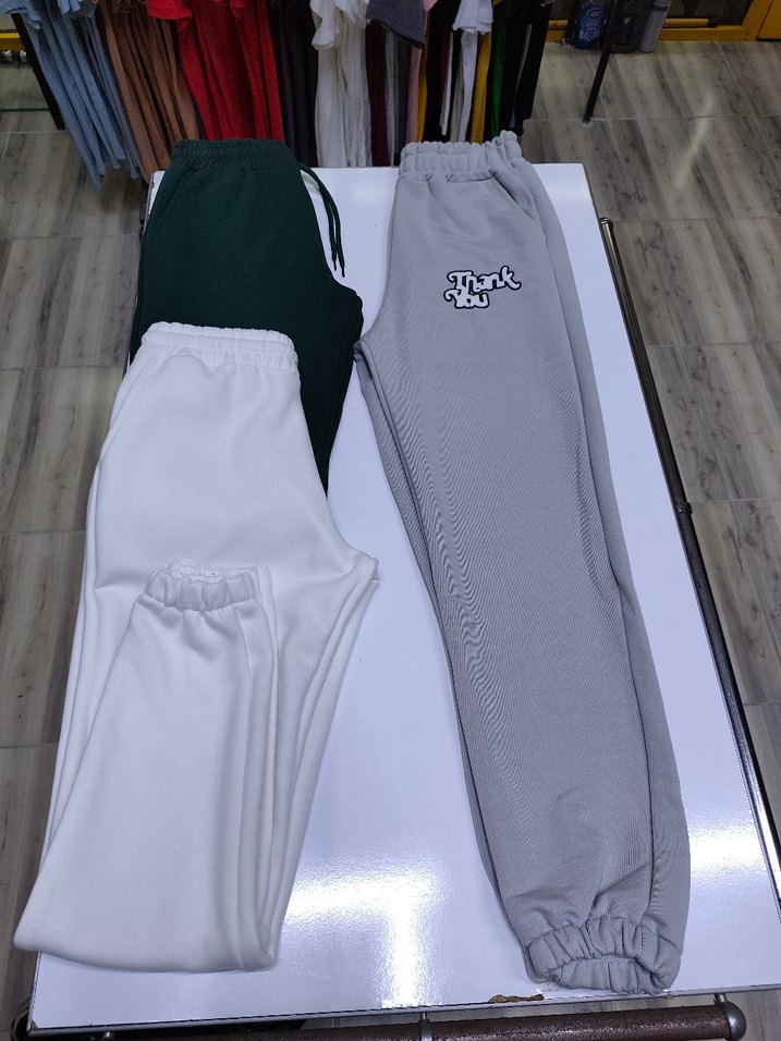 Kadın Gri Baskılı Rahat Kesim Eşofman - Görsel 2