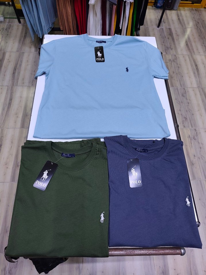 Erkek Polo Kısa Kollu Pamuklu Tişört - Görsel 3