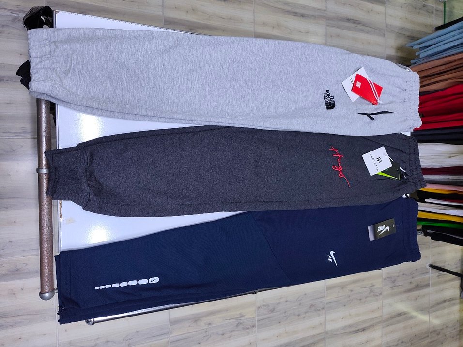 Erkek Spor Eşofman Altı Velcro Detaylı - Görsel 5