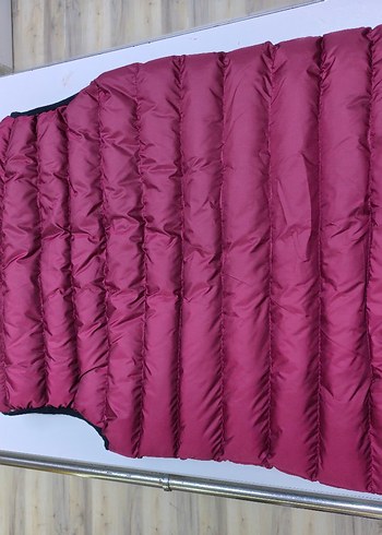 Bordo Fermuarlı Erkek Şişme Yelek - Görsel 2