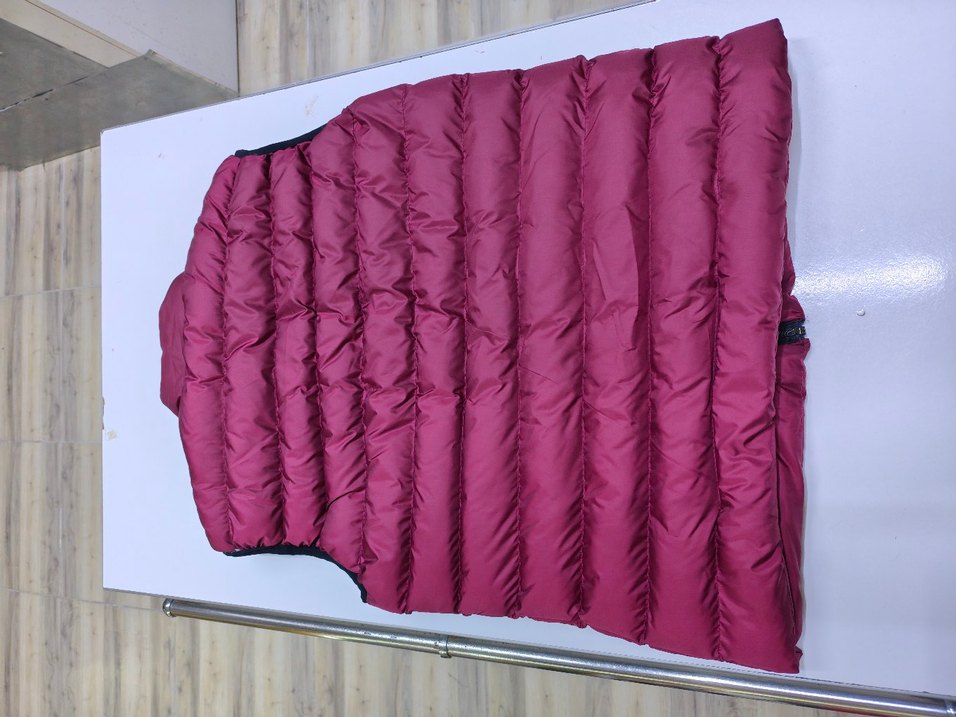 Bordo Fermuarlı Erkek Şişme Yelek - Görsel 2