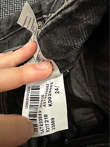 Mavi Jeans MAVI MARKA SIYAH XS KOT SORT