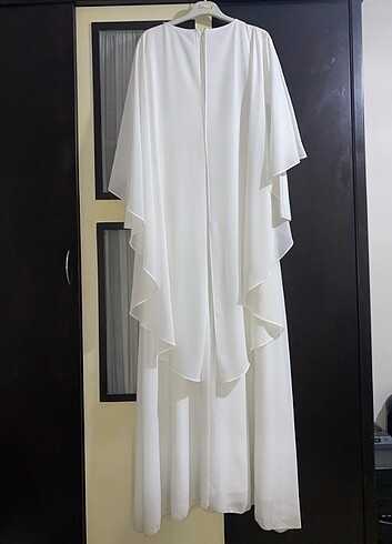 44 Beden beyaz Renk Nişan/Nikah/Sünnet Annesi Elbisesi 