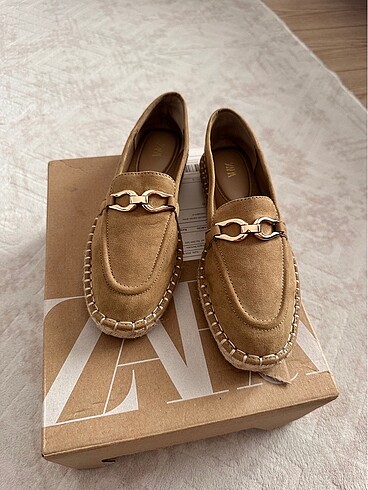 36 Beden camel Renk Zara espadril