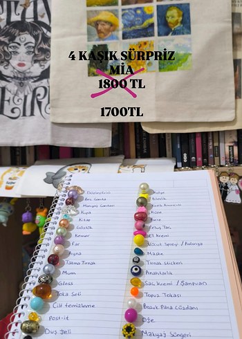 sürpriz kaşık 4 kaşık