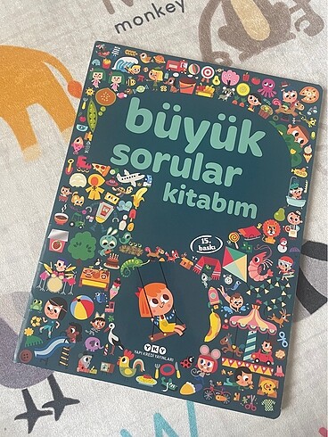 Büyük Sorular Kitabım Eğitici çocuk kitabı