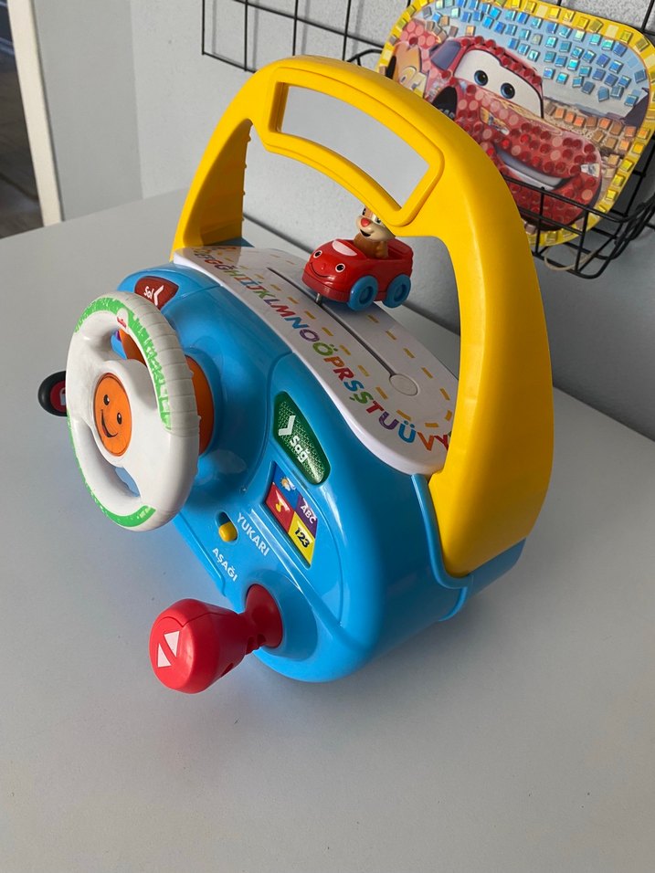 Renkli Eğitici Direksiyon Oyuncağı - Görsel 2