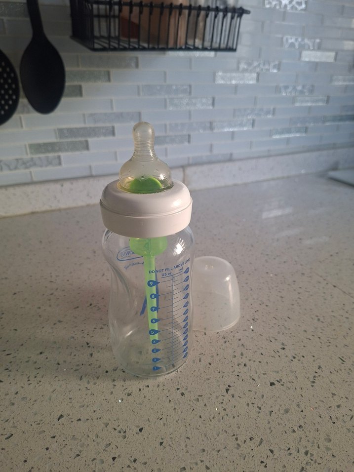 Dr. Brown's Beyaz Bebek Biberonu - Görsel 2