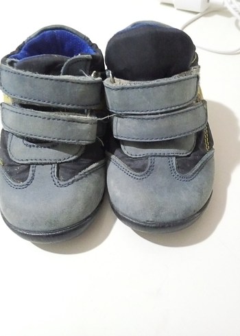 Erkek Bebek Gri İlk Adım Ayakkabısı - Görsel 2