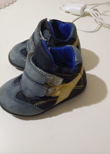 Erkek Bebek Gri İlk Adım Ayakkabısı - Görsel 3