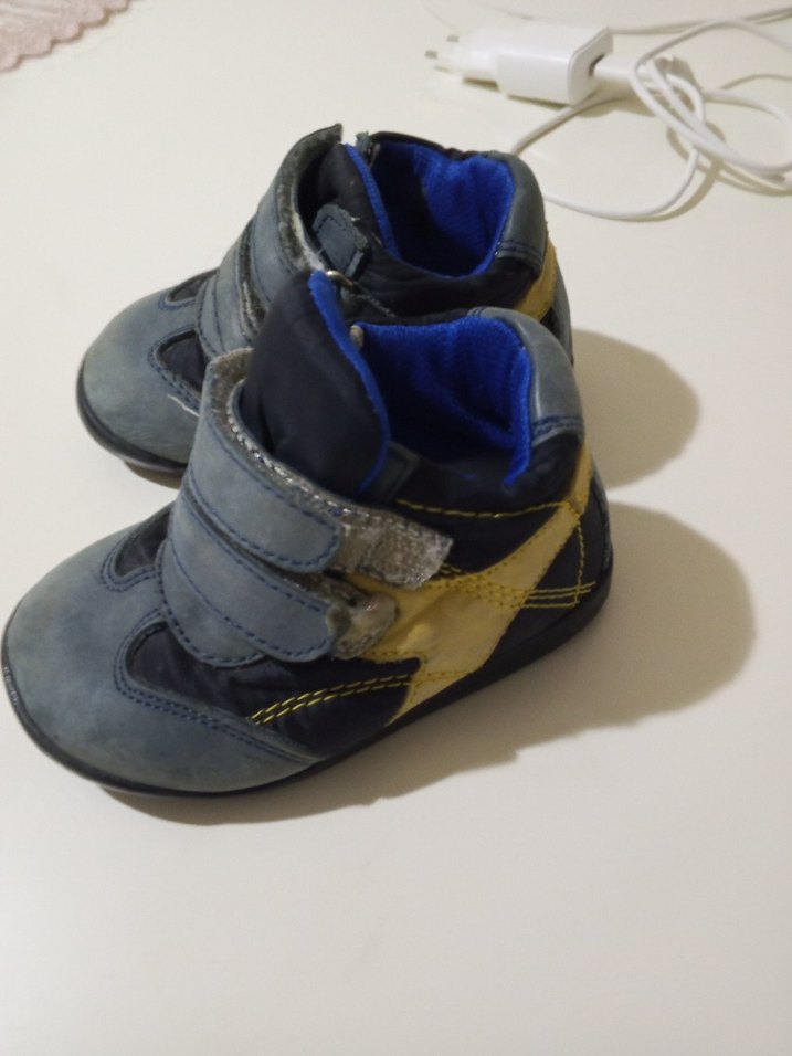 Erkek Bebek Gri İlk Adım Ayakkabısı - Görsel 3