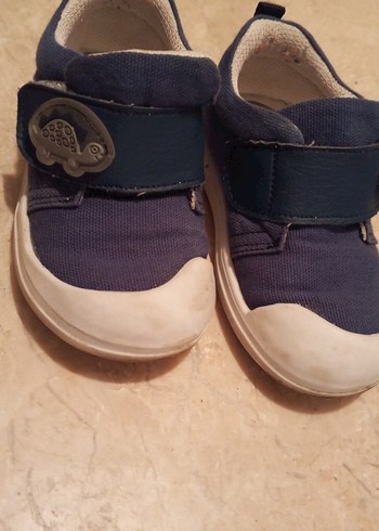 Mavi Erkek Bebek İlk Adım Ayakkabısı - Görsel 2