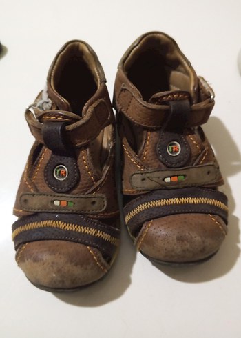 Kahverengi Tokalı Erkek Bebek İlk Adım Ayakkabısı - Görsel 2