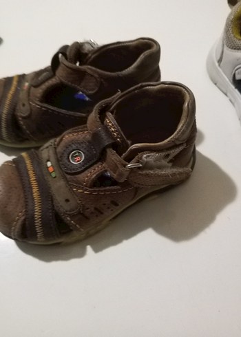 Kahverengi Tokalı Erkek Bebek İlk Adım Ayakkabısı - Görsel 3