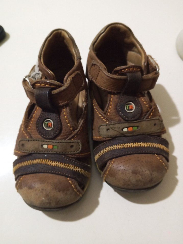 Kahverengi Tokalı Erkek Bebek İlk Adım Ayakkabısı - Görsel 2