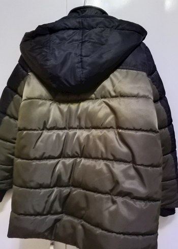 Erkek Çocuk Kapüşonlu Kamuflaj Mont - Görsel 4