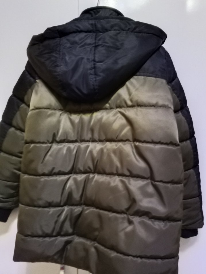 Erkek Çocuk Kapüşonlu Kamuflaj Mont - Görsel 4