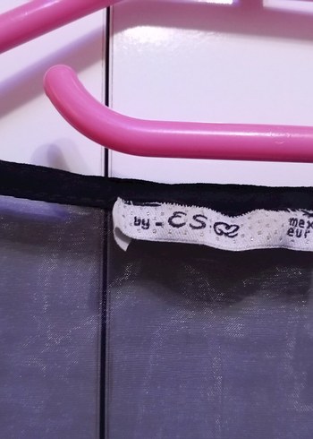 Zincir Detaylı Siyah Gotik Bluz - Görsel 4