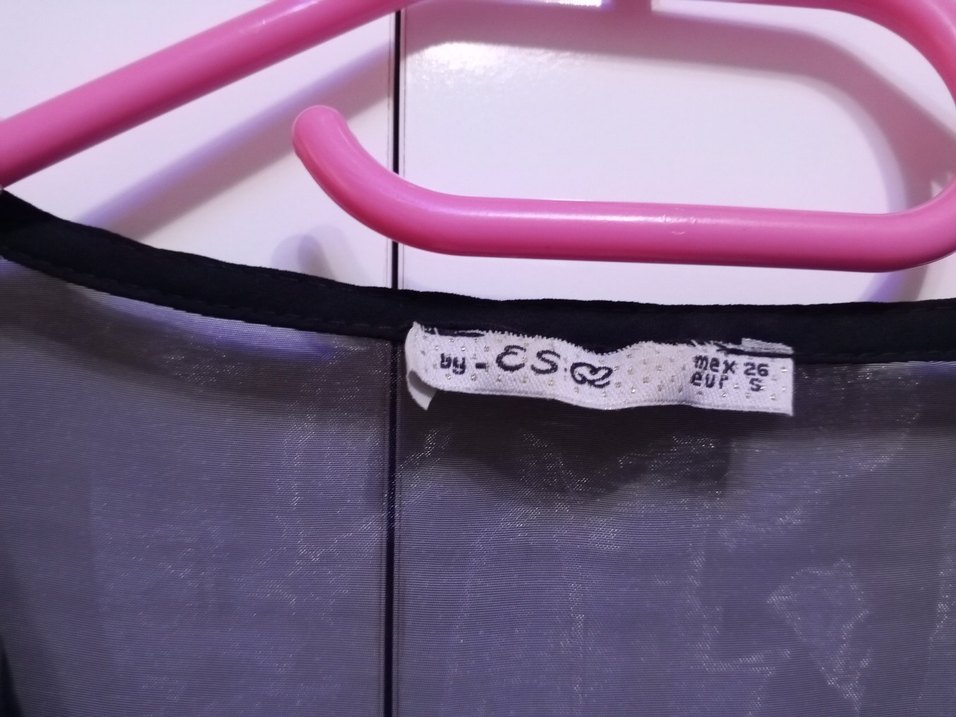 Zincir Detaylı Siyah Gotik Bluz - Görsel 4