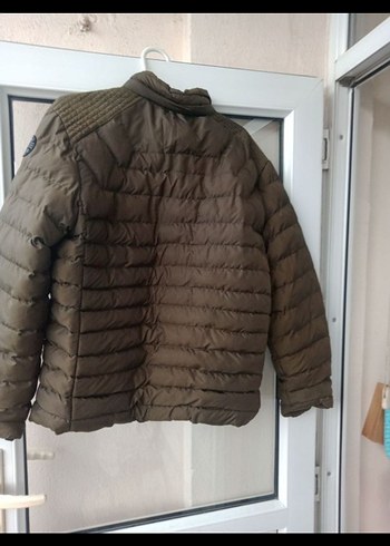 Kahverengi Fermuarlı Erkek Mont - Görsel 3