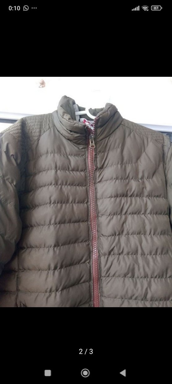 Kahverengi Fermuarlı Erkek Mont - Görsel 2