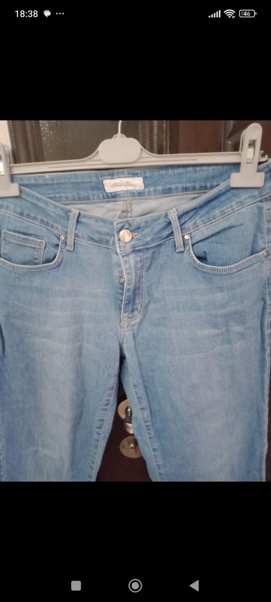 Mavi erkek Denim Pantolon - Görsel 2
