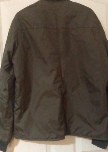 Kahverengi Deri Erkek Kemerli Ceket - Görsel 3