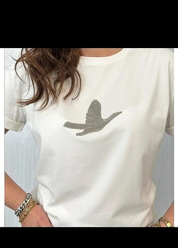 Bym Taş Baskılı Tshirt