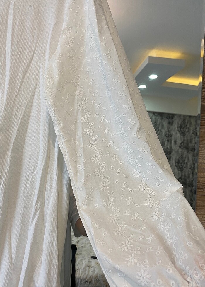 Beyaz tunik - Görsel 4