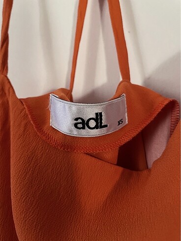 xs Beden adL Turuncu Askli Bluz