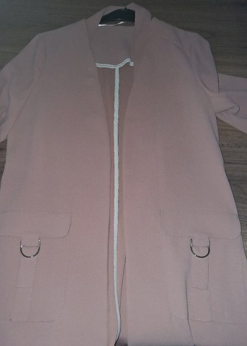 Bej Uzun Kadın Kaban - Görsel 3