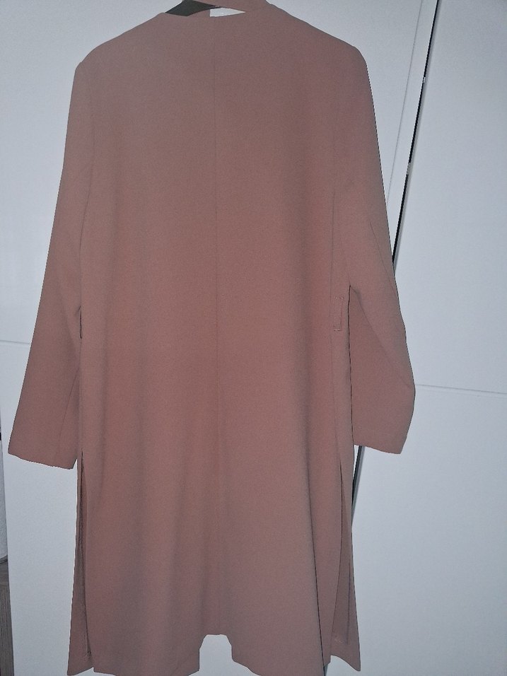 Bej Uzun Kadın Kaban - Görsel 2