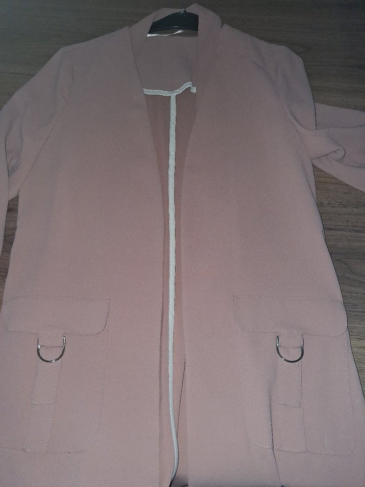 Bej Uzun Kadın Kaban - Görsel 3