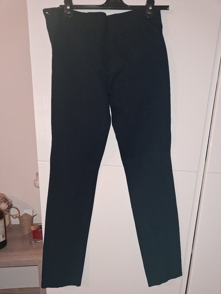 Lacivert Elastik Kumaş Kadın Pantolon 36 beden 38 uyumlu - Görsel 2