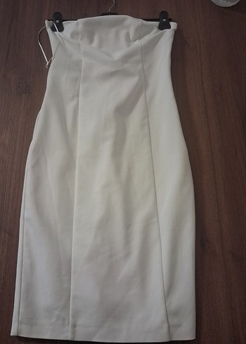 Starplez beyaz elbise 40 beden - Görsel 4