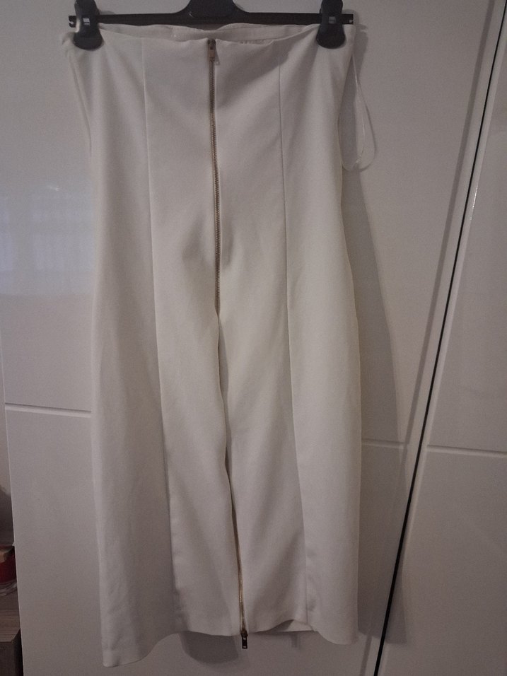 Starplez beyaz elbise 40 beden - Görsel 2
