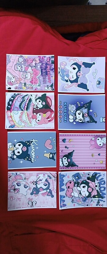 STİCKER 8 li KUROMİ