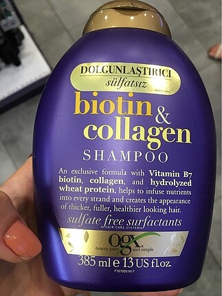 Biotin collagen şampuan